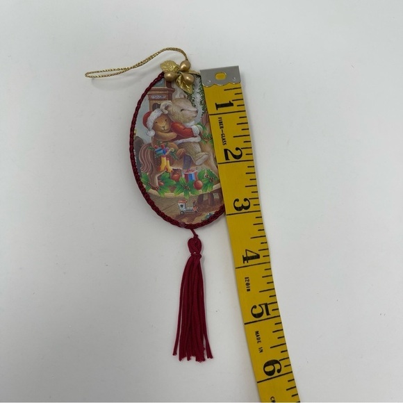 Vintage Handmade Christmas Tree Tassel  Ornament - Picture 4 of 6